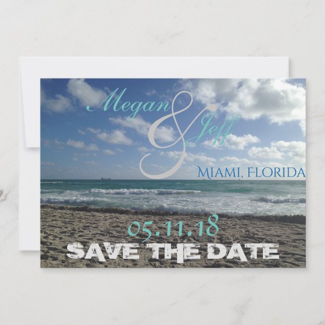 Beach Save the Date (Front)