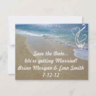 beach save the date