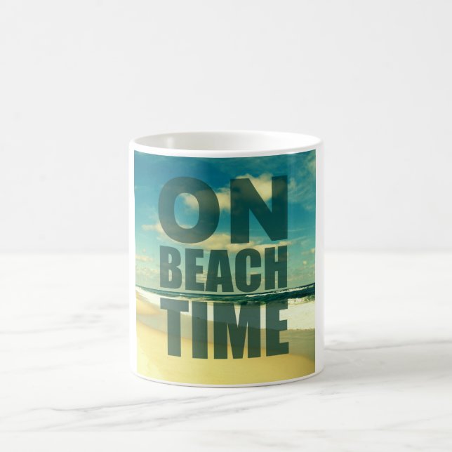 BEACH SAYING PHOTO MUG (Center)