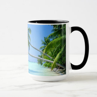 beach scean mug