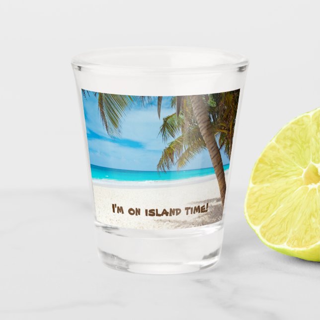Beach Scene 1 Shot Glass (Front)