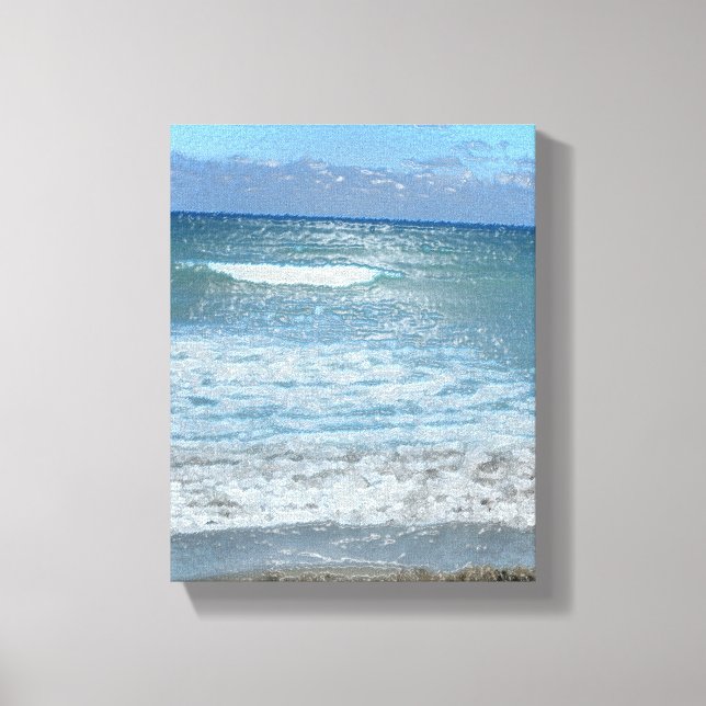 Beach scene canvas (Front)