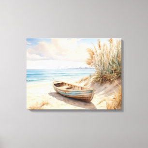 Beach Scene Canvas Wall Art
