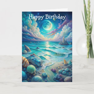 Beach Scene  Card