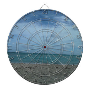 BEACH SCENE DARTBOARD