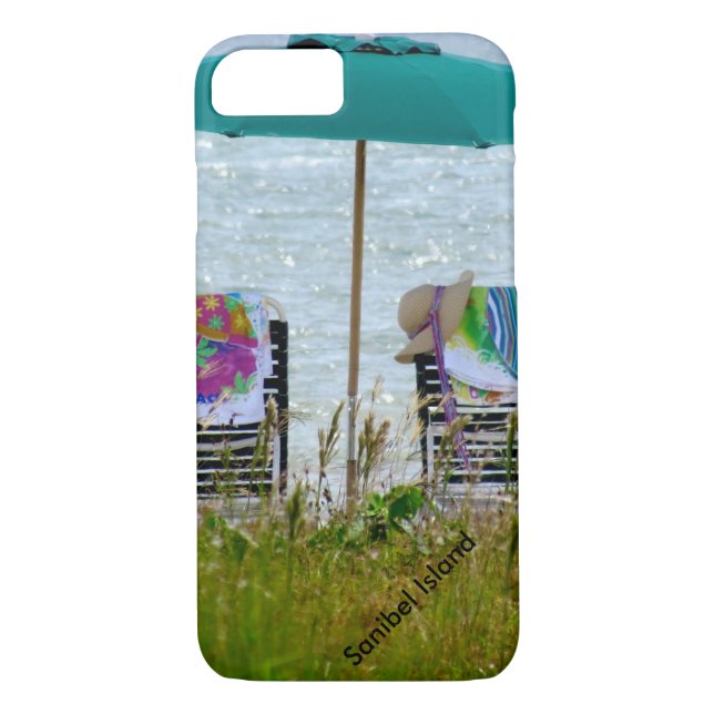 Beach scene iPhone 7 case (Back)