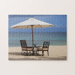 Beach Scene Mauritius. Jigsaw Puzzle
