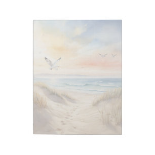 Beach Scene Notepad