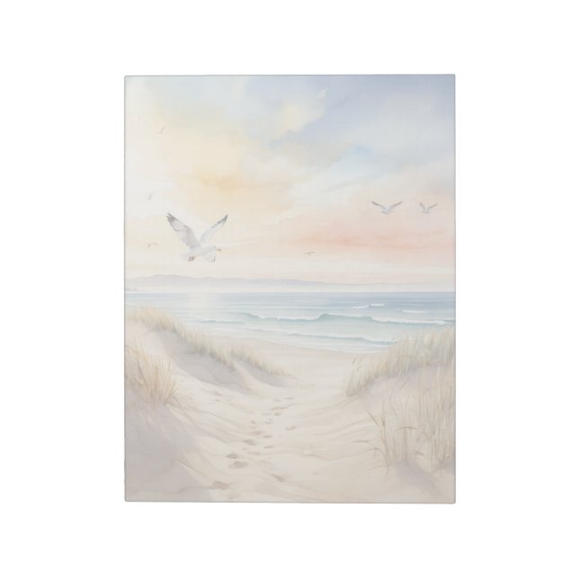 Beach Scene Notepad (Rotated)
