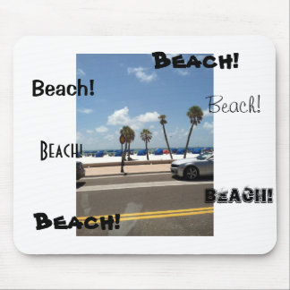 Beach scene on Mouse Mat
