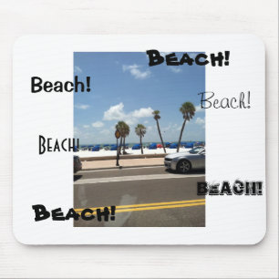 Beach scene on Mouse Mouse Mat