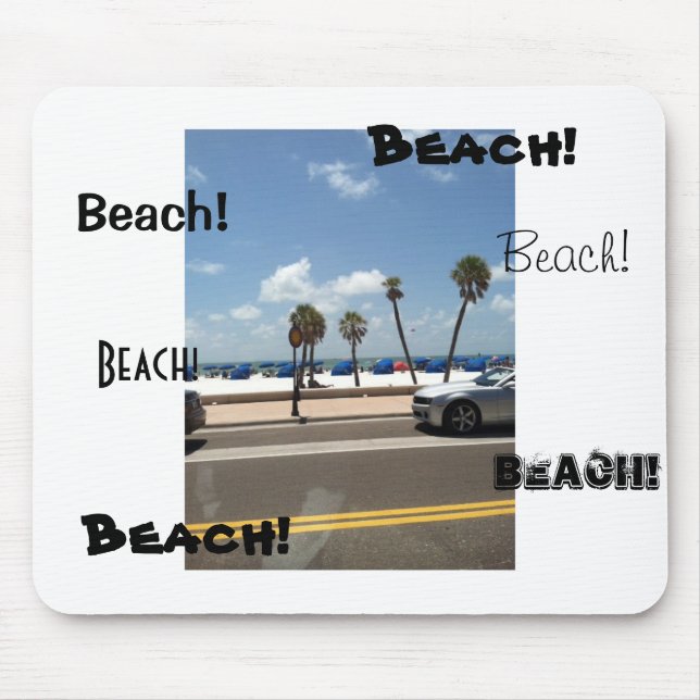 Beach scene on Mouse Mouse Mat (Front)