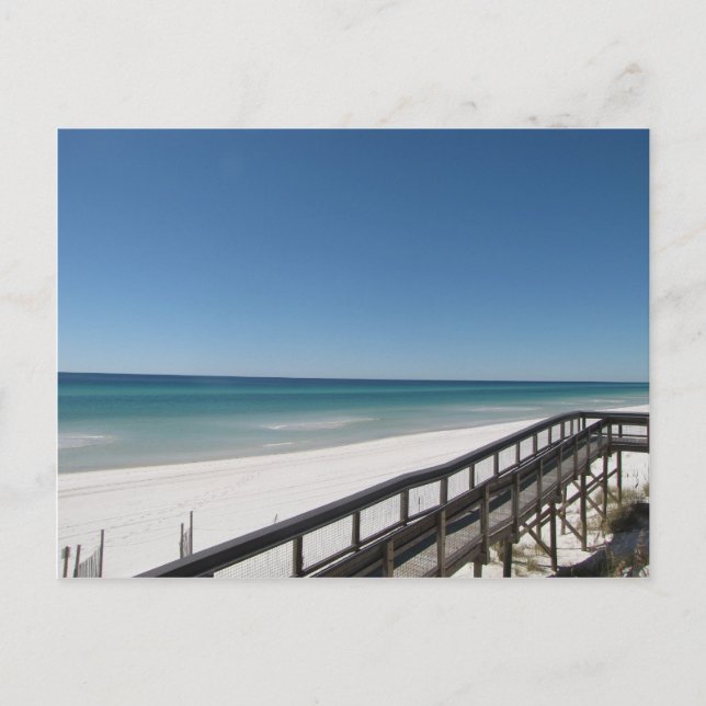 beach scene postcard (Front)