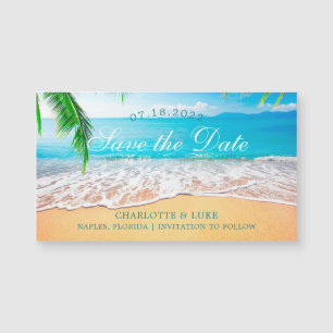 Beach Scene Save the Date