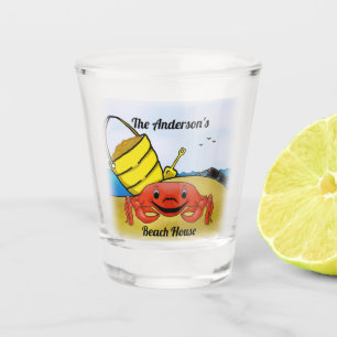 Beach Scene Shot Glass