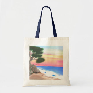 Beach Scene - Tote Box Bag