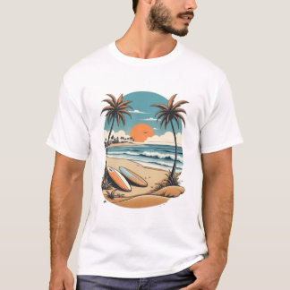 Beach Scene Tshirt