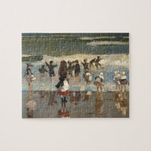 Beach Scene - Winslow Homer Jigsaw Puzzle