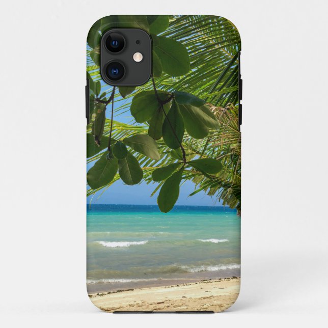 Beach scenery. Philippines. Moalboal. White beach. Case-Mate iPhone Case (Back)