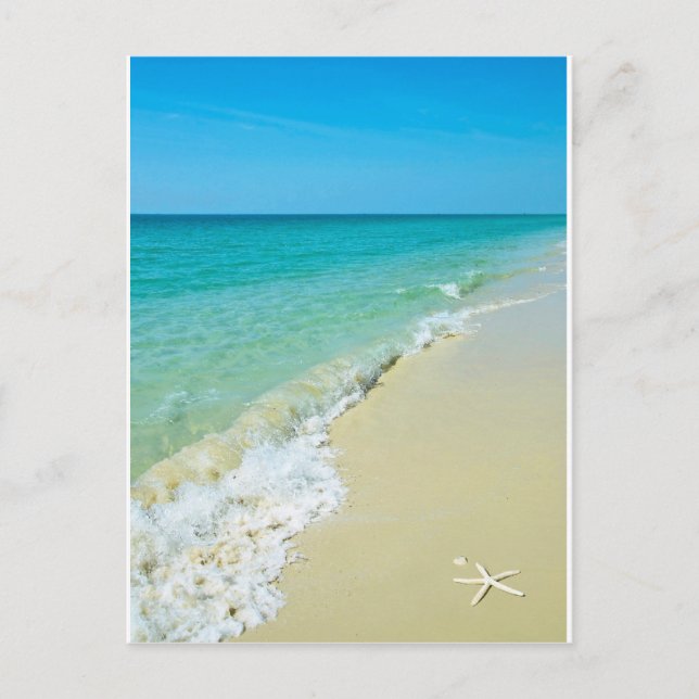 Beach scenery postcard (Front)