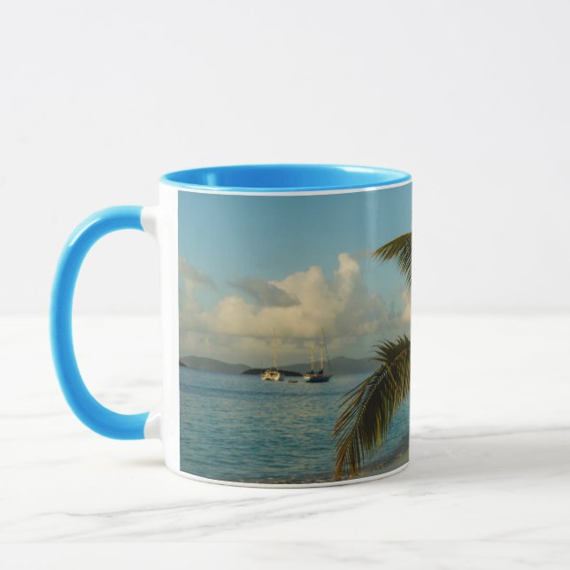 Beach scenic mug (Left)