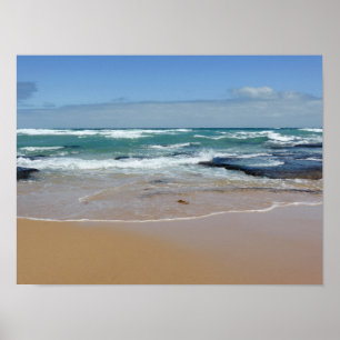 Beach Sea Sand Poster