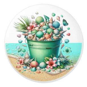 Beach Sea Shell Drawer Knobs - SRF
