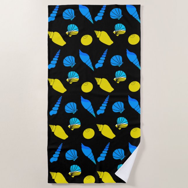 Beach Sea Shell  Towel (Front)