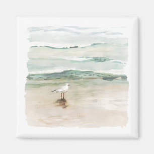 Beach Seagull Cove Magnet