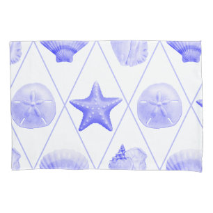 Beach Seashell Pattern Pillowcase