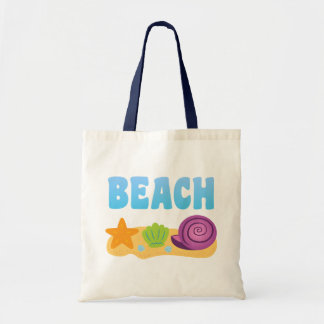 Beach Seashells Tote Bag