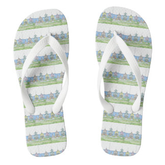 Beach Shack Flip Flops; Adult Flip Flops