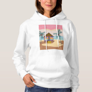 Beach shack hoodie