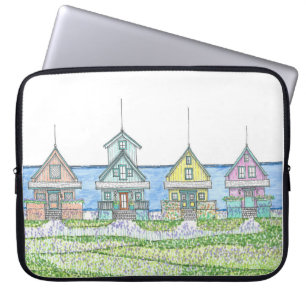 Beach Shack Laptop Case Electronics Bag