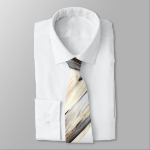 Beach Shell Colours Abstract Neck Tie