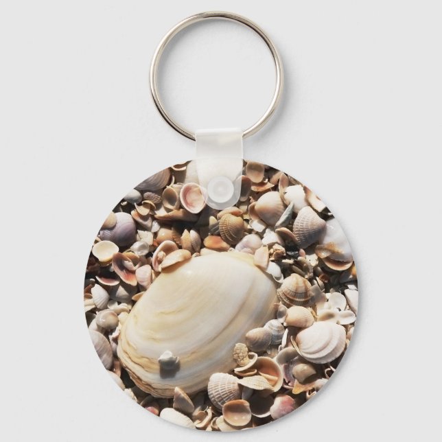 Beach Shells Keychain (Front)