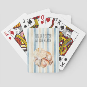 Beach Shells Playing Cards