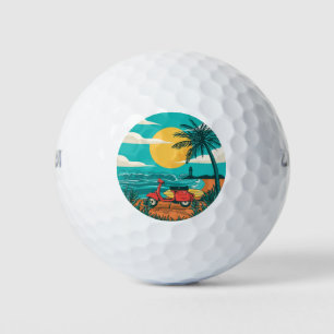 Beach shirt, Vacation, Summer Vacation  Golf Balls