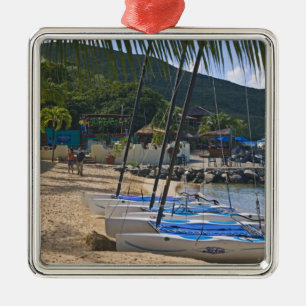 Beach side at Leverick Bay Resort & Marina, Metal Tree Decoration