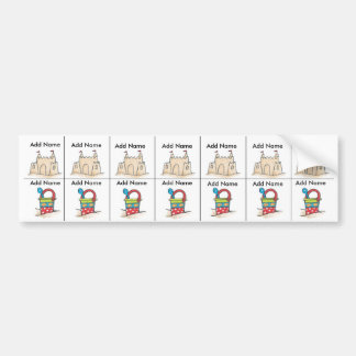 Beach Sippy Cup Labels