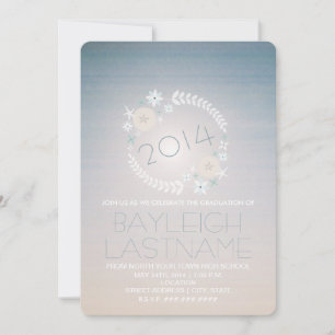 Beach Sky 2014 Graduation Photo Announcement