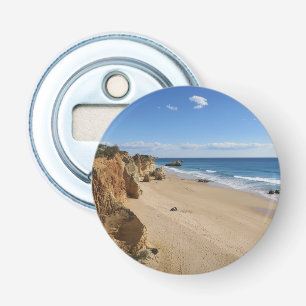 beach, sky, sea, water, vacation, clouds, blue, bottle opener