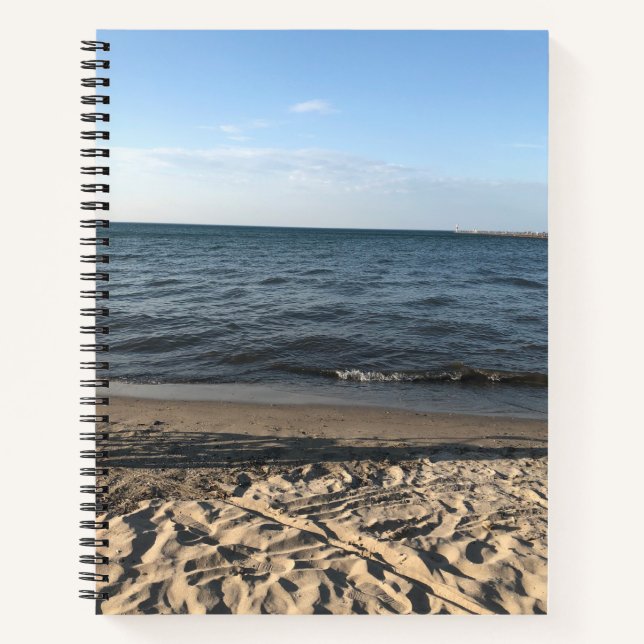 Beach Spiral Notebook (Front)