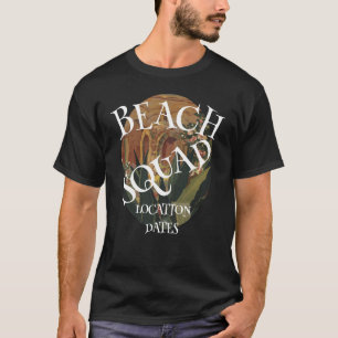 BEACH SQUAD Nightclub Restaurant Bar Tiki Pub 2024 T-Shirt