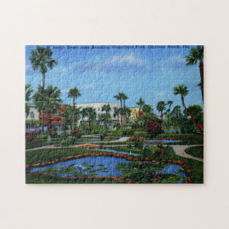 Beach St., Daytona Beach, FL Vintage Jigsaw Puzzle