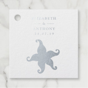 Beach Starfish Favour Tags