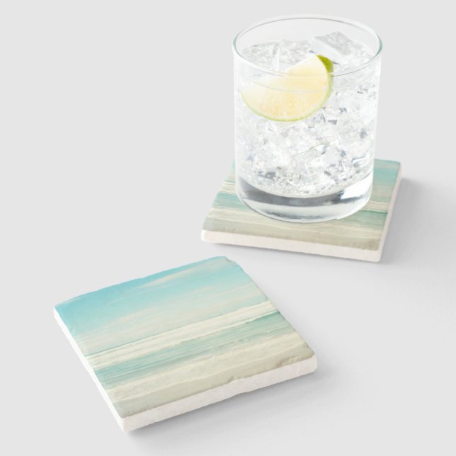 Beach Stone Coaster (Side)