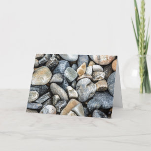 Beach Stones Greeting Card
