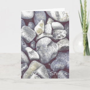 Beach Stones Greeting Card