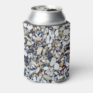 Beach Stones Pebbles Can Cooler